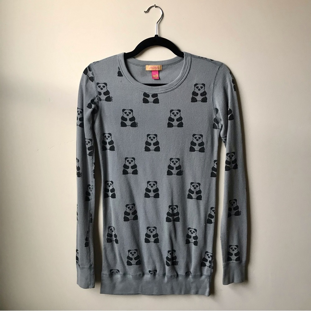 Pump Panda Rhinestone Tee (Size S)